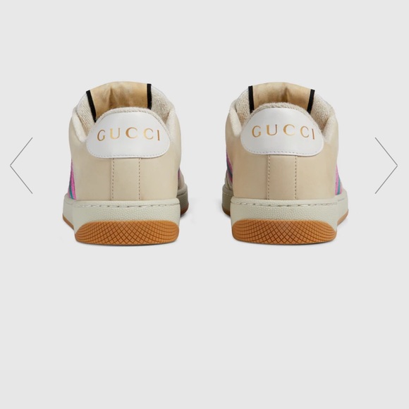 Gucci womens screener sneaker, size 39, worn handful of times - Picture 3 of 13